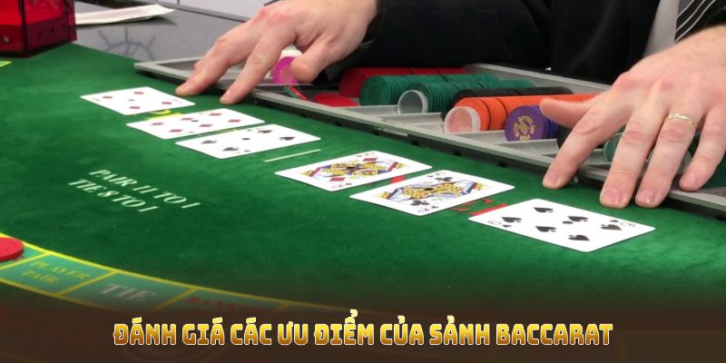 Đánh giá các ưu điểm của sảnh baccarat online U888